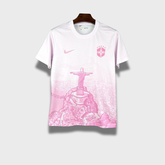 2025 Brazil Cristo Redentor Pink Rose