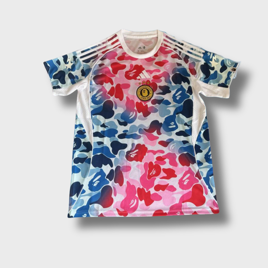 25-26 BAPE Rose Matching Shirt Football