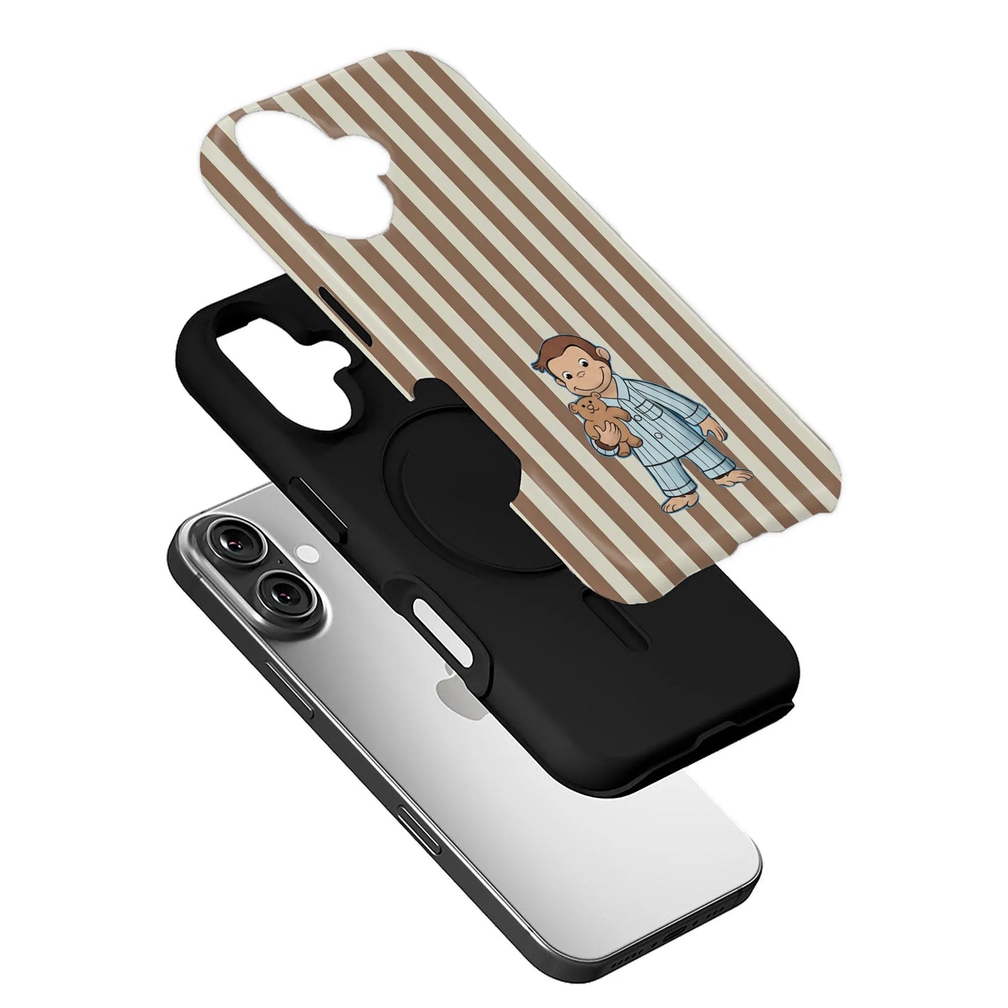 Cute Monkey Pajama Phone Case