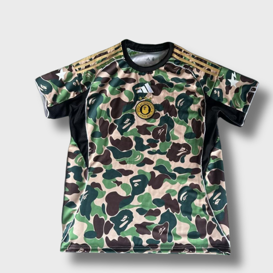 25-26 BAPE Green Matching Shirt Football
