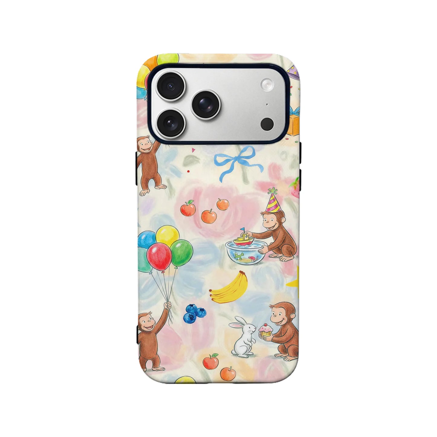 Curious Monkey Celebration Phone Case