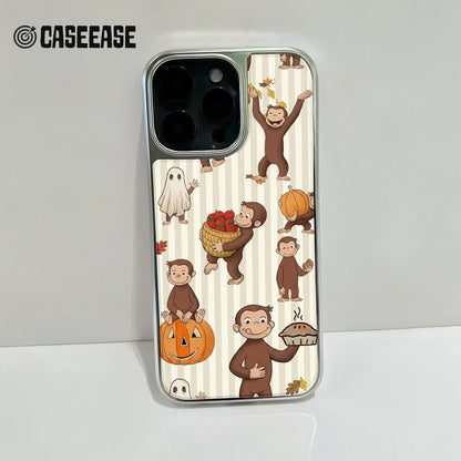 Curious Monkey Phone Case - Fun Character Design & Seasonal Vibes