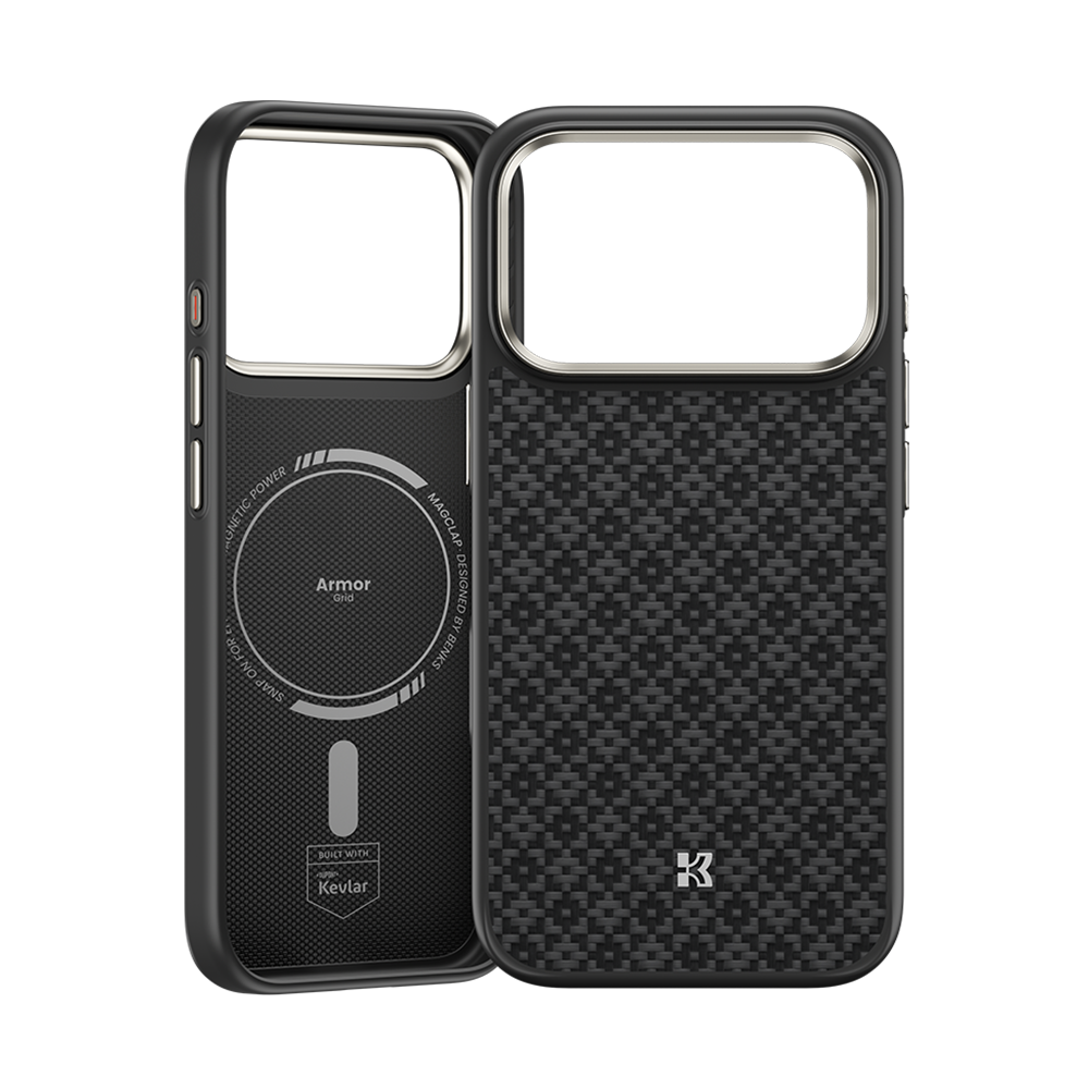 ArmorGrid ArmorPro Case built with Kevlar® for iPhone 17 Pro Max