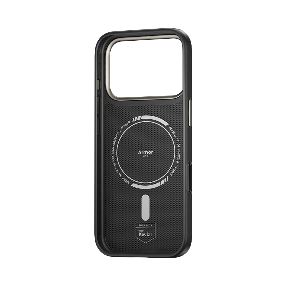 ArmorGrid ArmorPro Case built with Kevlar® for iPhone 17 Pro Max