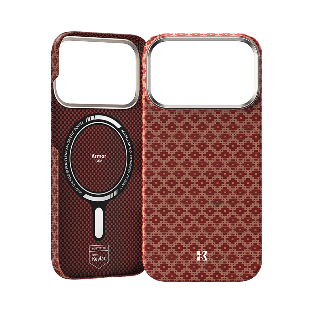 ArmorGrid ArmorAir Case built with Kevlar® for iPhone 17 Pro Max