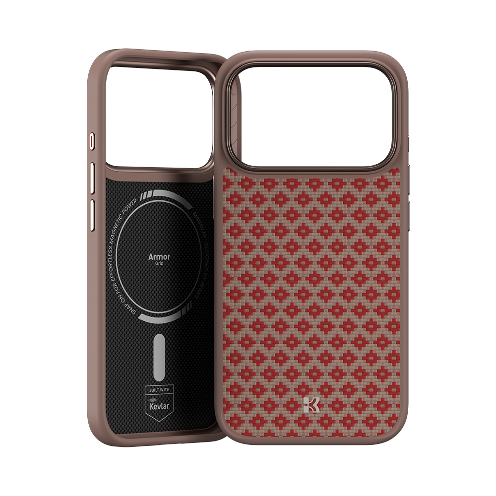 ArmorGrid ArmorPro Case built with Kevlar® for iPhone 17 Pro Max