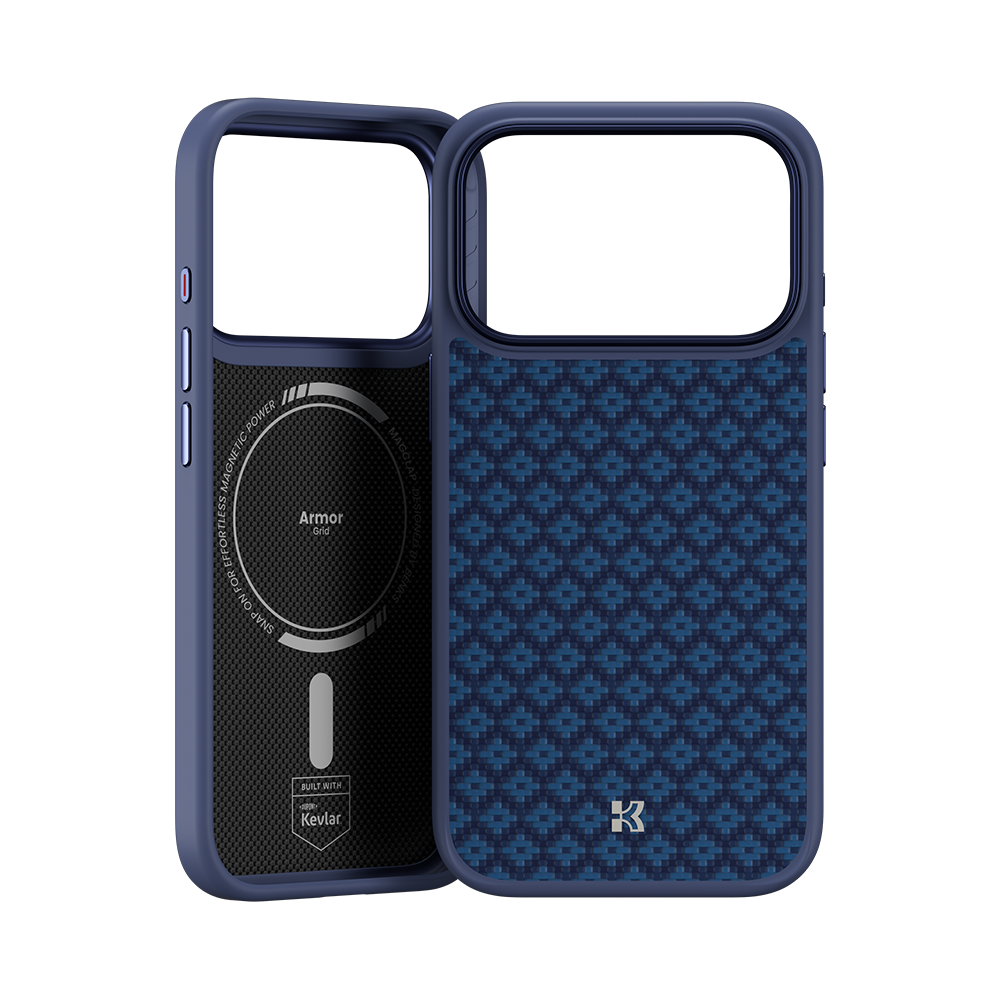 ArmorGrid ArmorPro Case built with Kevlar® for iPhone 17 Pro Max