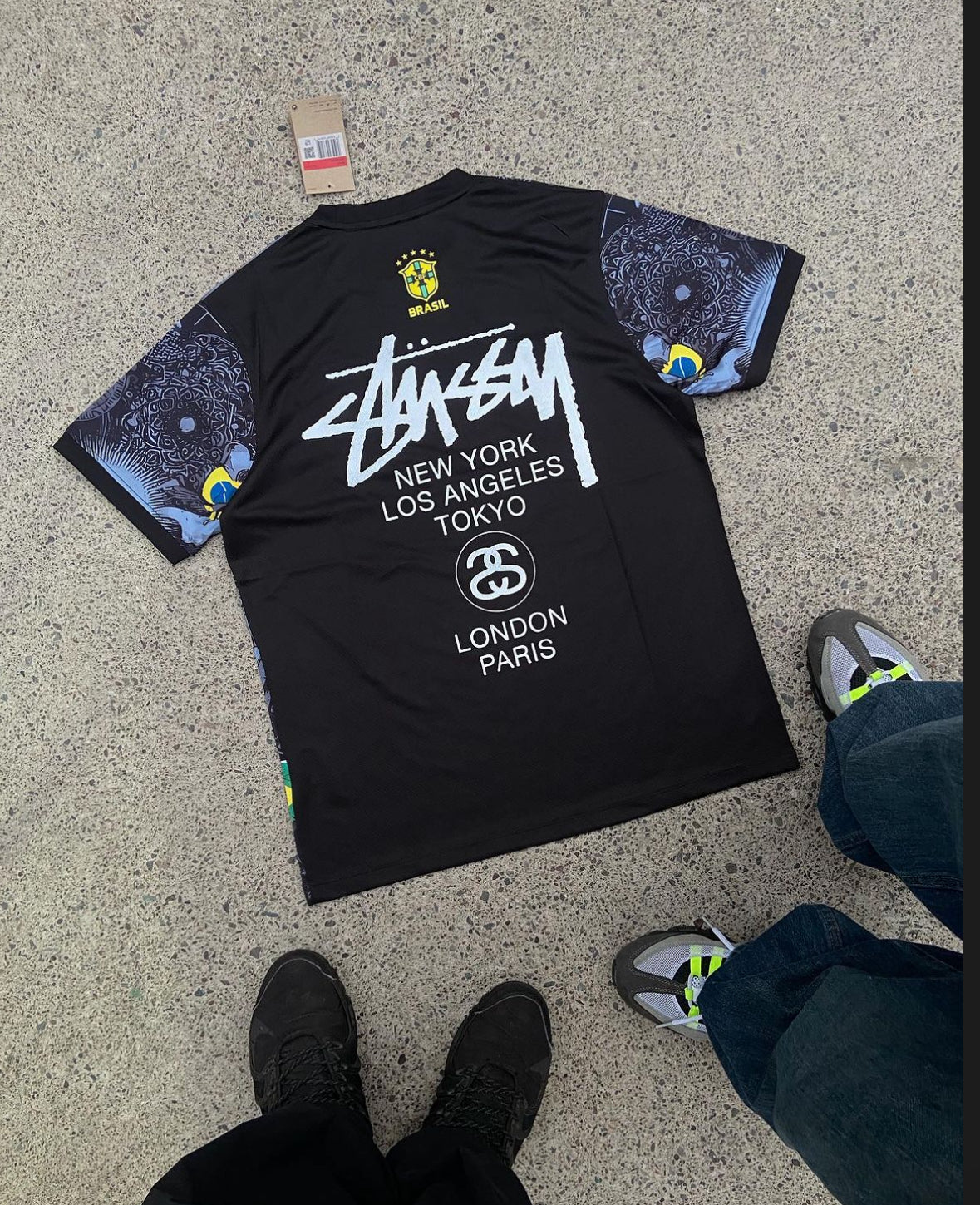STÜSSY 2024 special edition Brasil black kit -
