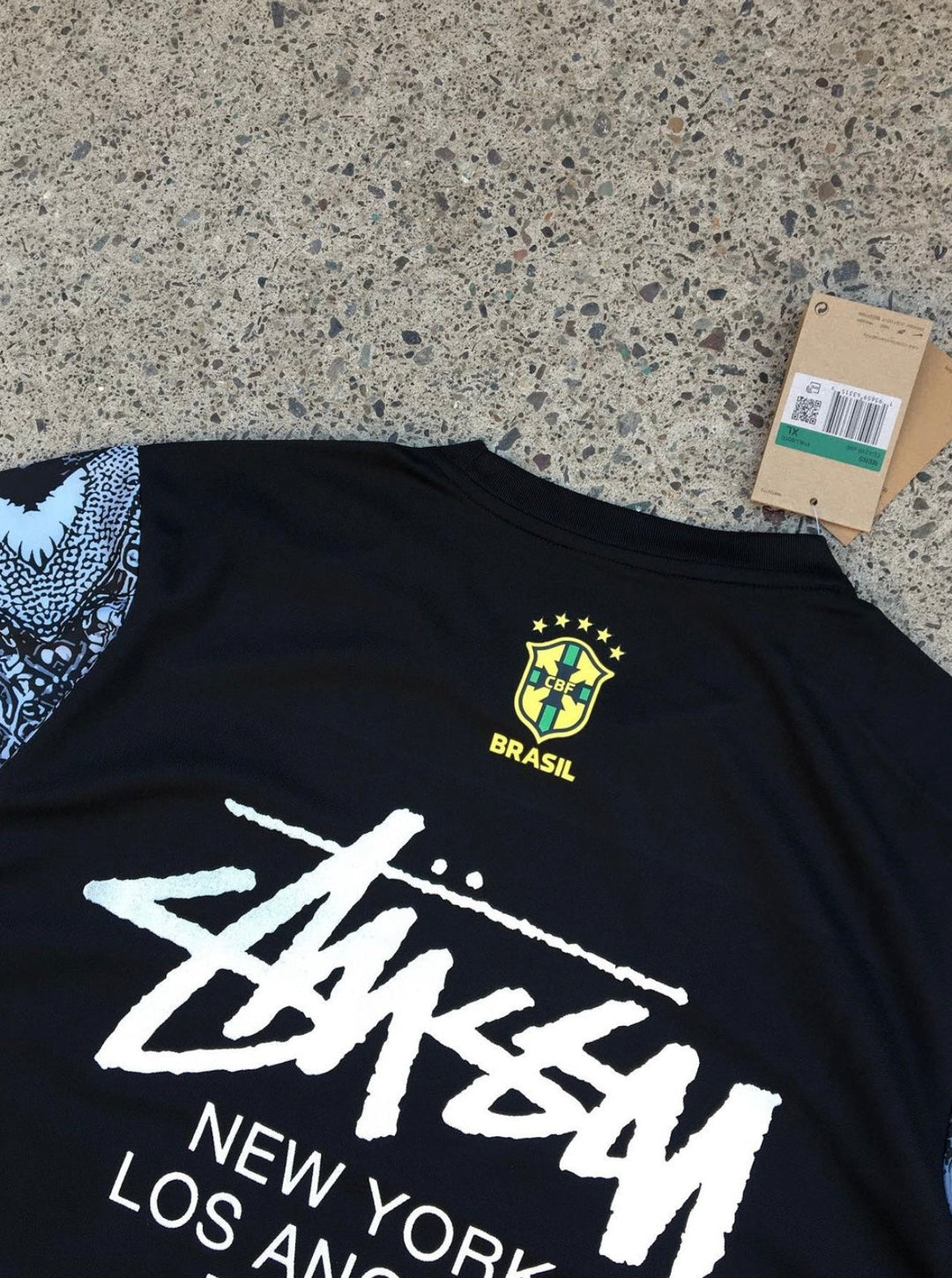 STÜSSY 2024 special edition Brasil black kit - Jesus edition