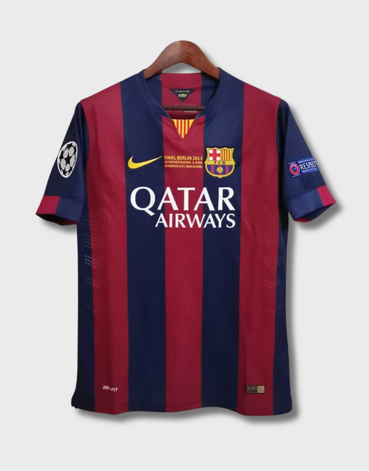 2015 Barcelona Home Berlin UCL Final Retro Jersey