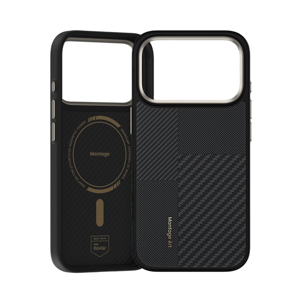 Montage ArmorPro Case built with Kevlar® for iPhone 17 Pro Max