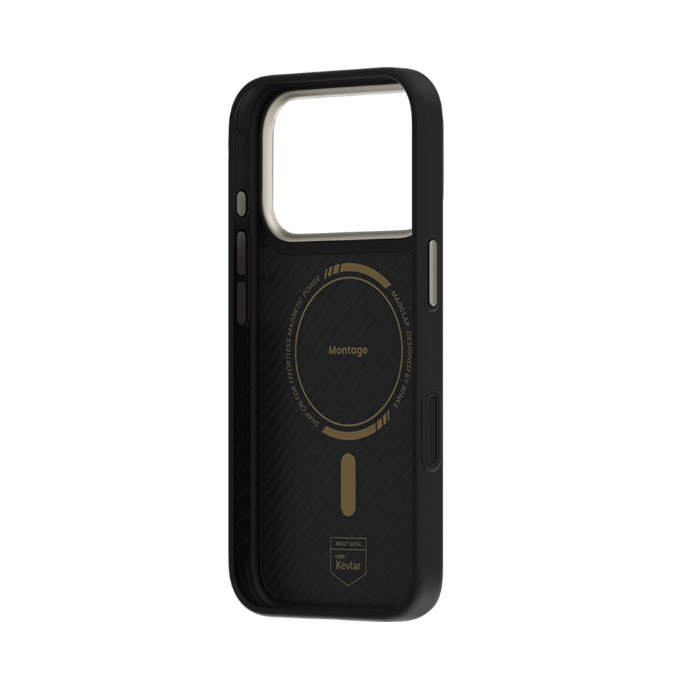 Montage ArmorPro Case built with Kevlar® for iPhone 17 Pro Max