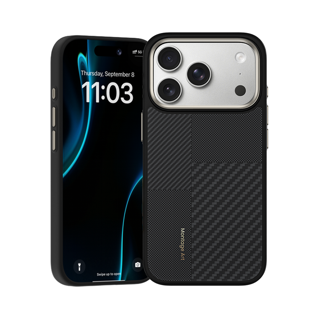 Montage ArmorPro Case built with Kevlar® for iPhone 17 Pro Max
